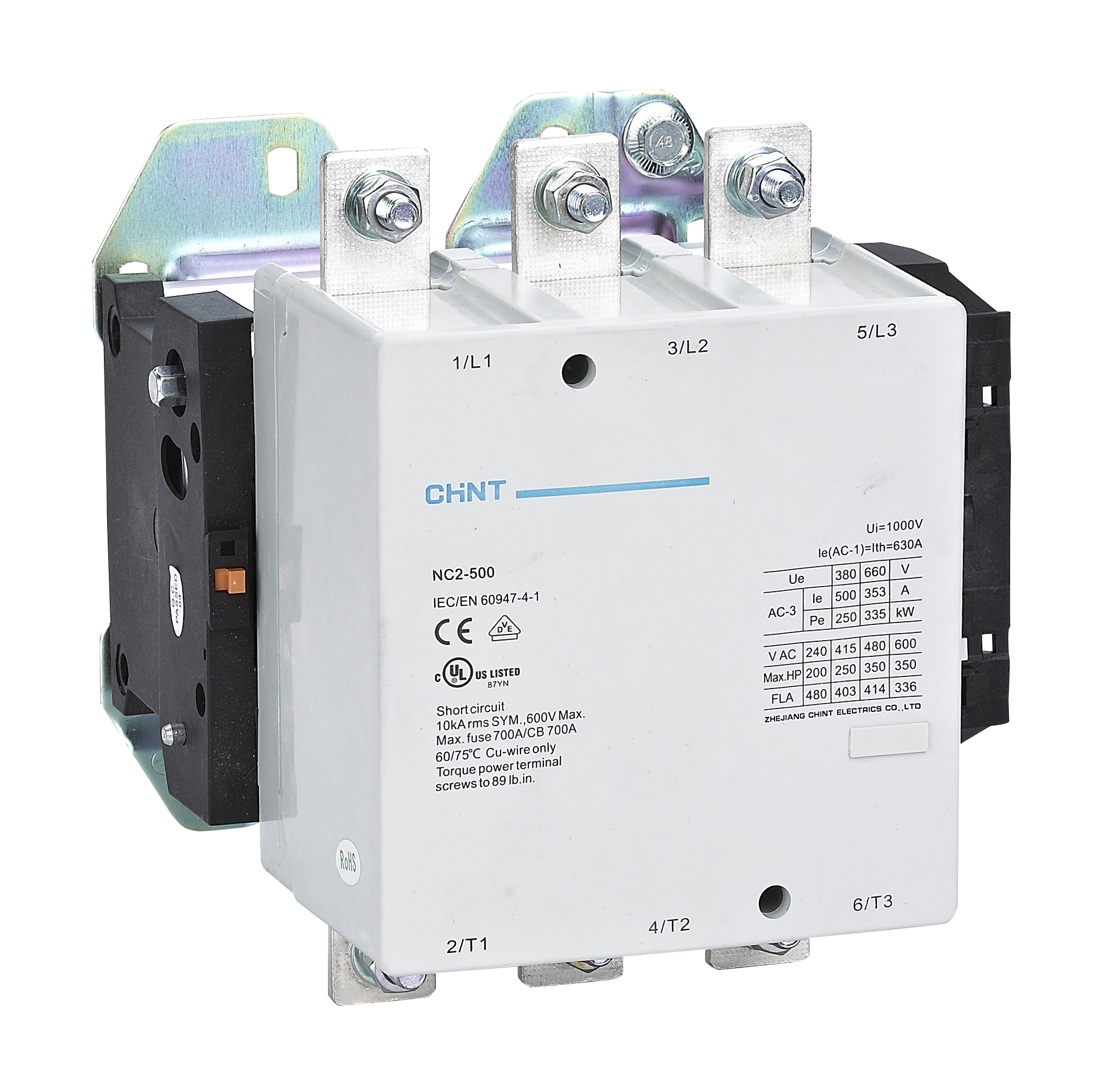 NC2 AC Contactor, 115~800A